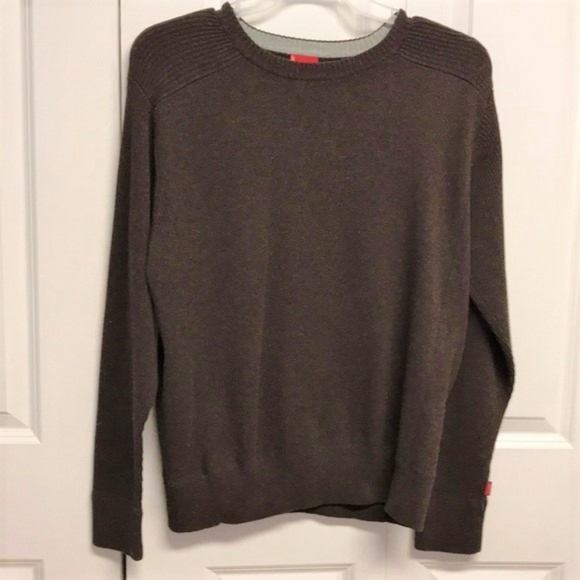Levi's Other - Levi’s Pullover Sweater Size M Brown Cotton